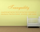 Tranquility Definition